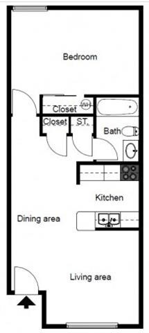 Floorplan - Coronado Glen Apartments