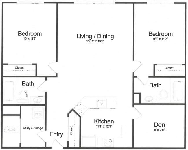 Floorplan - Courtyard at Jefferson