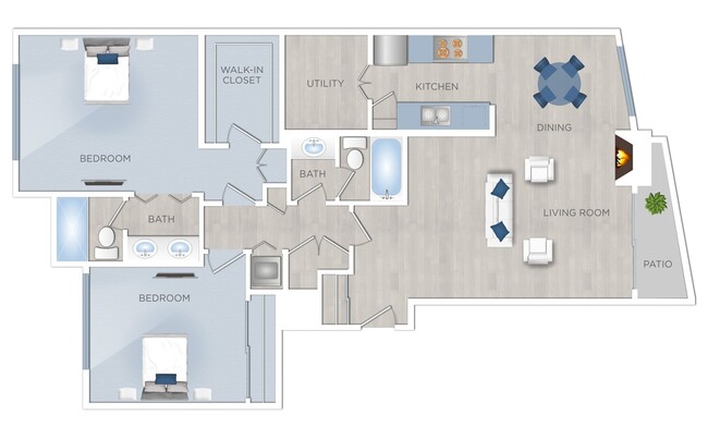 Floorplan - 10231 / Toluca Place