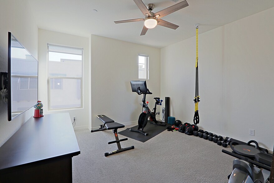 Currently a furnished third bedroom - 7350 E Vista Bonita Dr