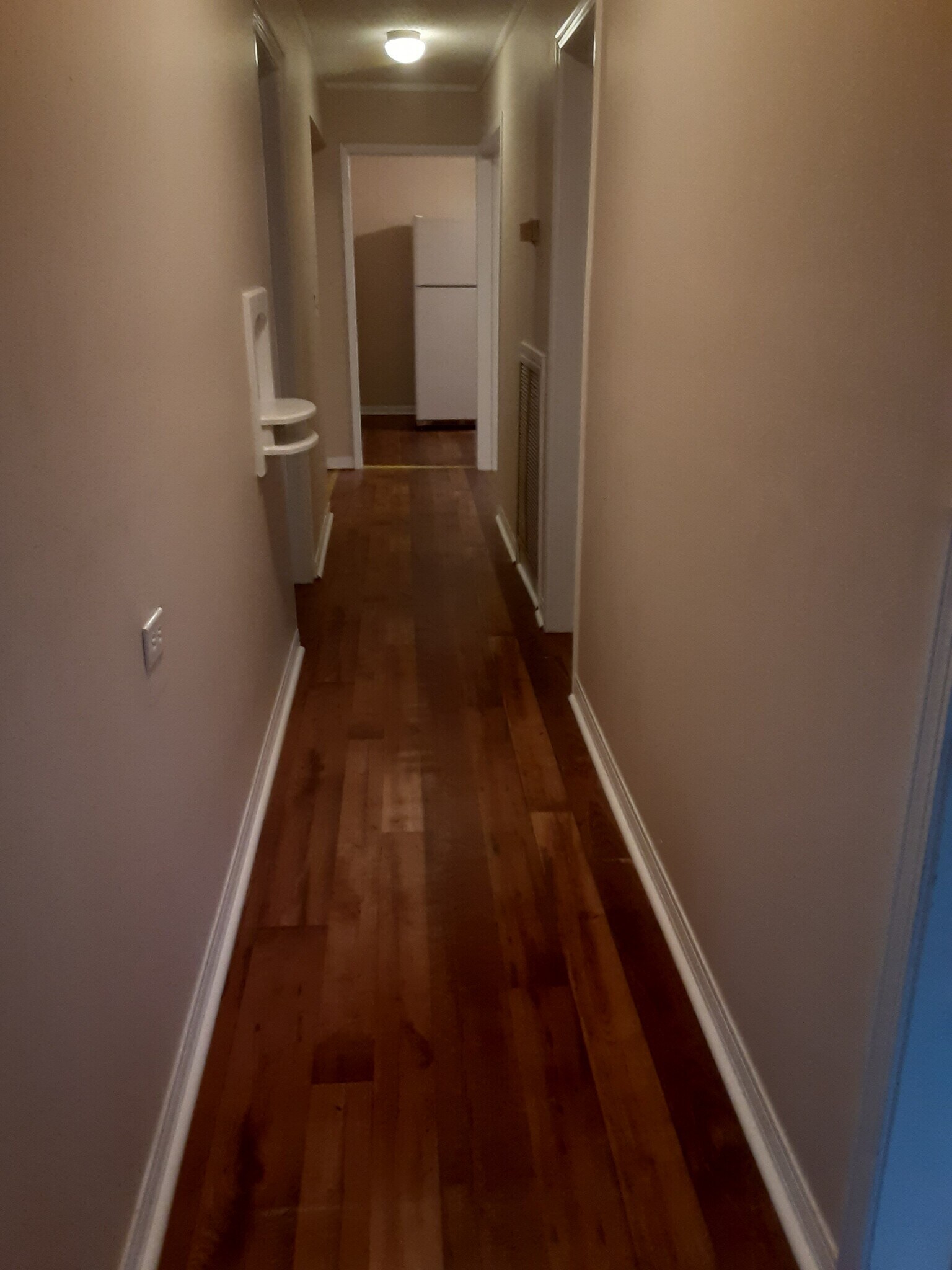 Hallway that leads to Linen closet - 447 Johnson Ave