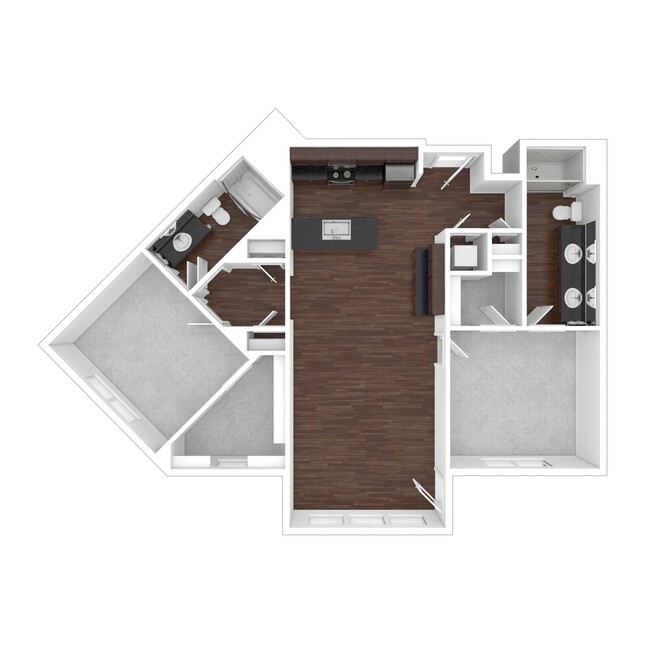 Floorplan - Cornerstone Apartments