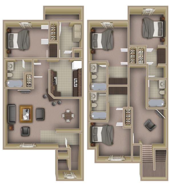 4 Bed 4 Bath - The Artisan