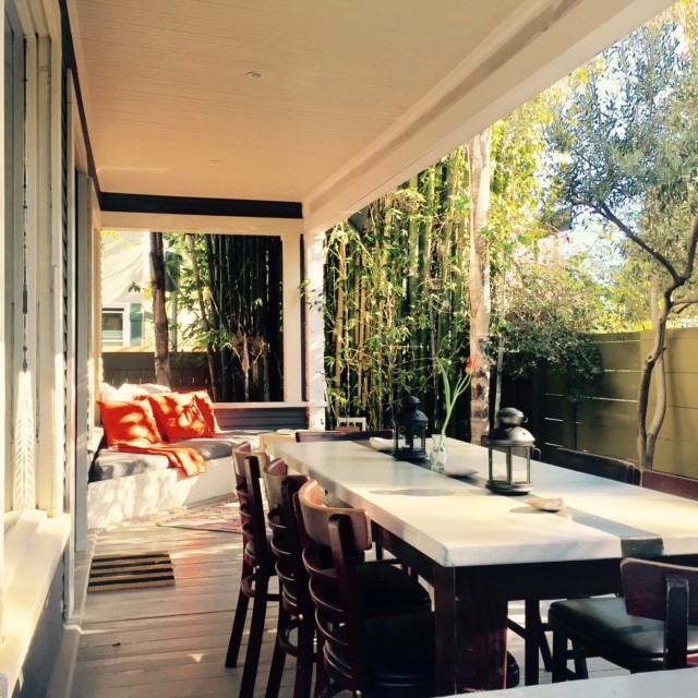 Front Patio Dinning - 1439 Cabrillo Ave