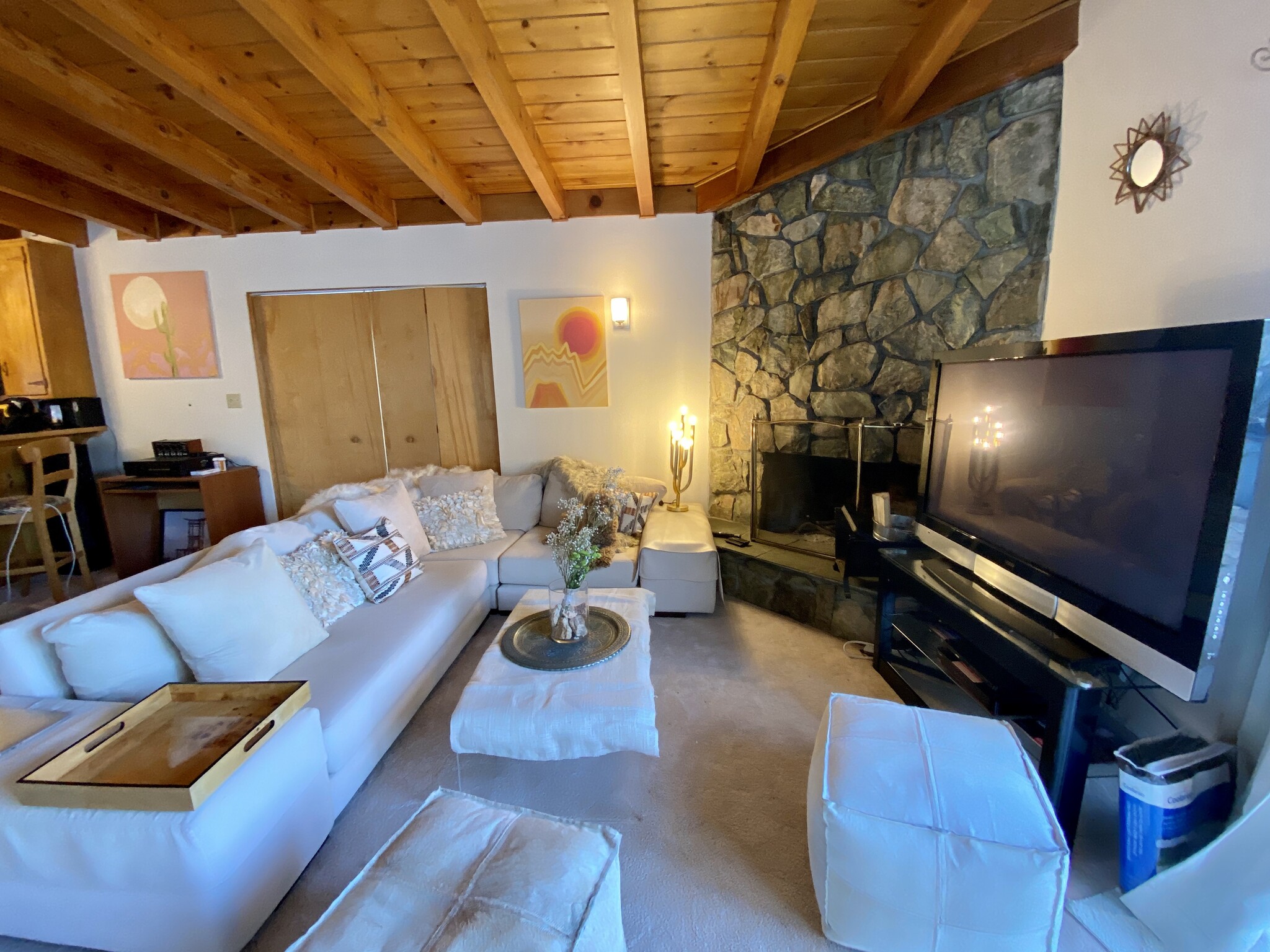 Custom built organic cotton couch - 8080 Sunset Rd