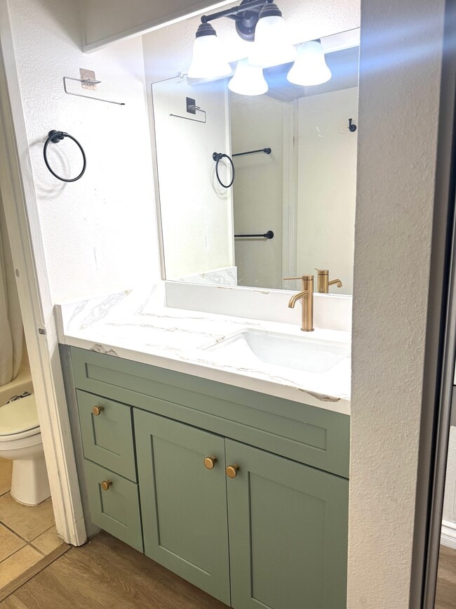 master bathroom vanity - 8463 De Soto Ave