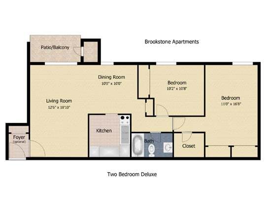 2 Bedroom Deluxe - Brookstone