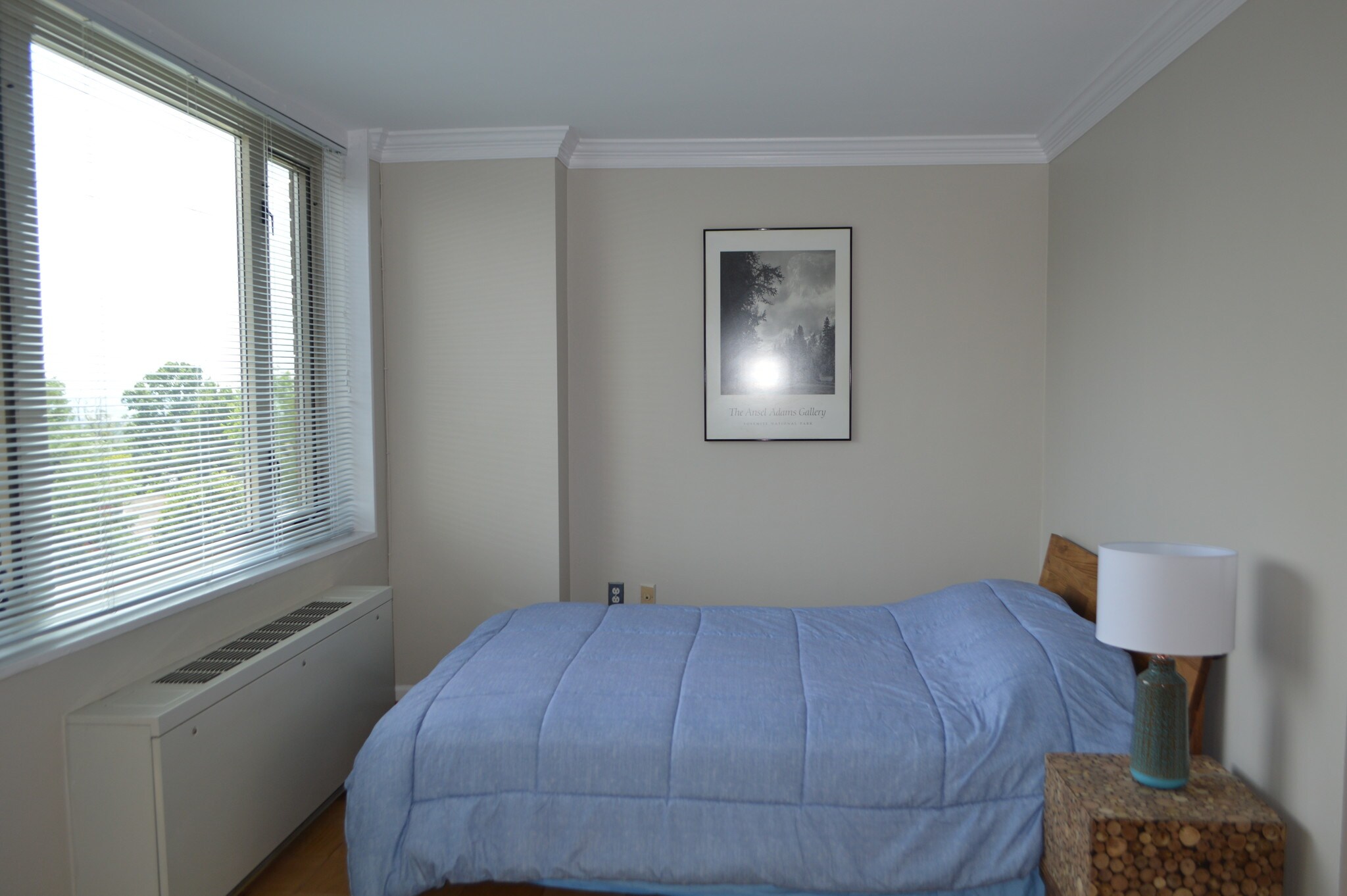 Alcove sleeping area fits queen size bed - 2800 Wisconsin Ave
