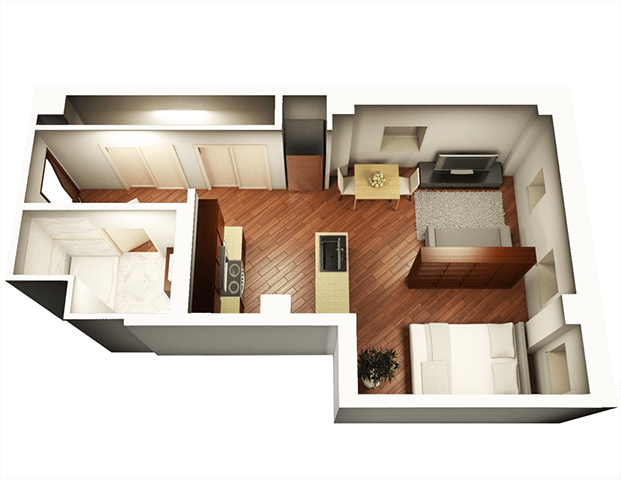 Floorplan - Somerset Place Apartments