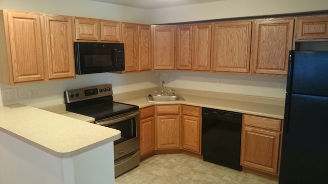 Sample Kitchen - Watson Village Apartments