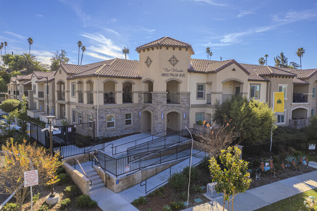 Front of Building - The Woods Senior Living