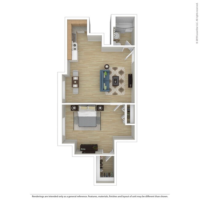 Floorplan - Museum Park Apartments