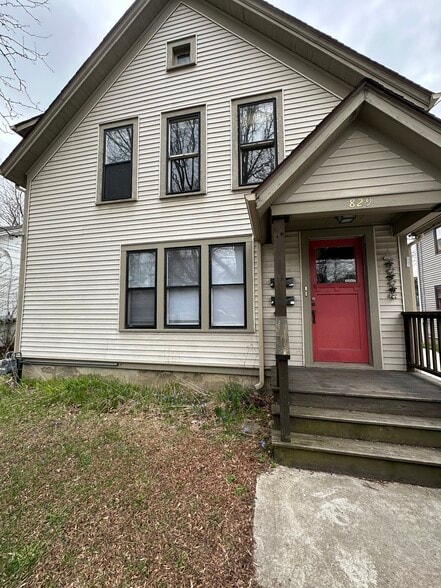 front of home - 829 Miller Ave