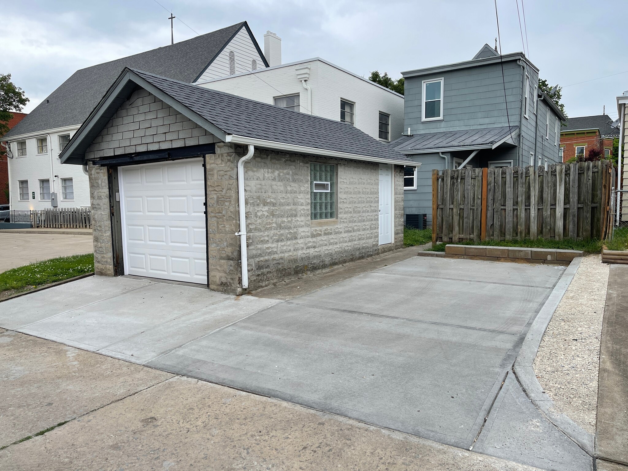You have both a fully functional garage and a private parking pad! - 308 Center St