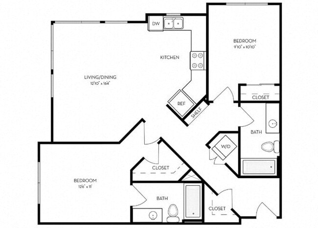 Floorplan - Origin Apartments