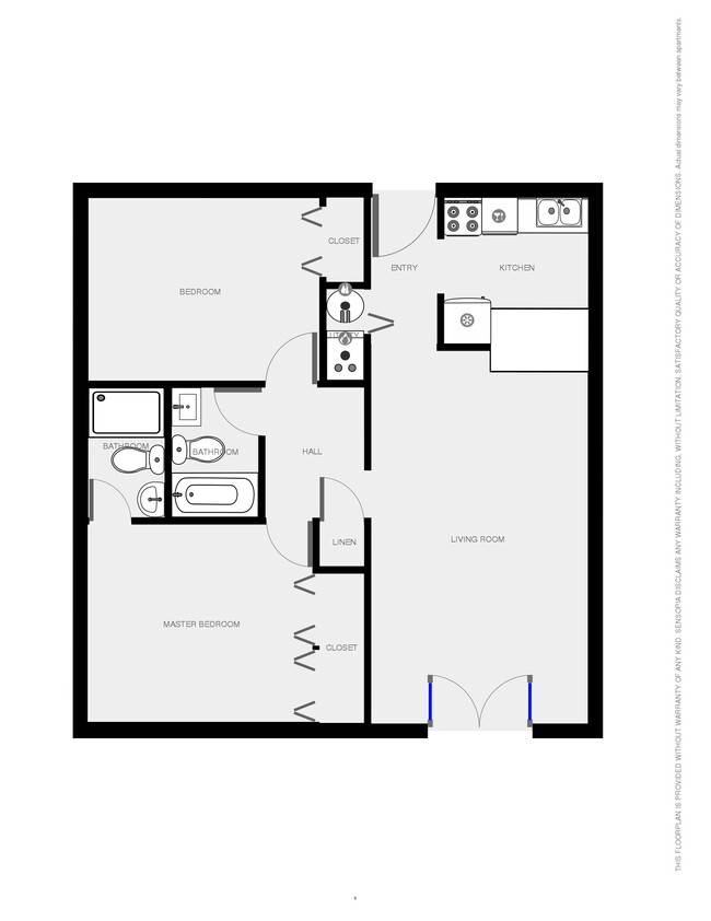 Floorplan - Eagle Crest Apartments