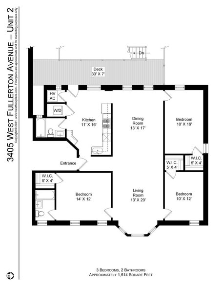 Building Photo - 3409 W Fullerton Ave