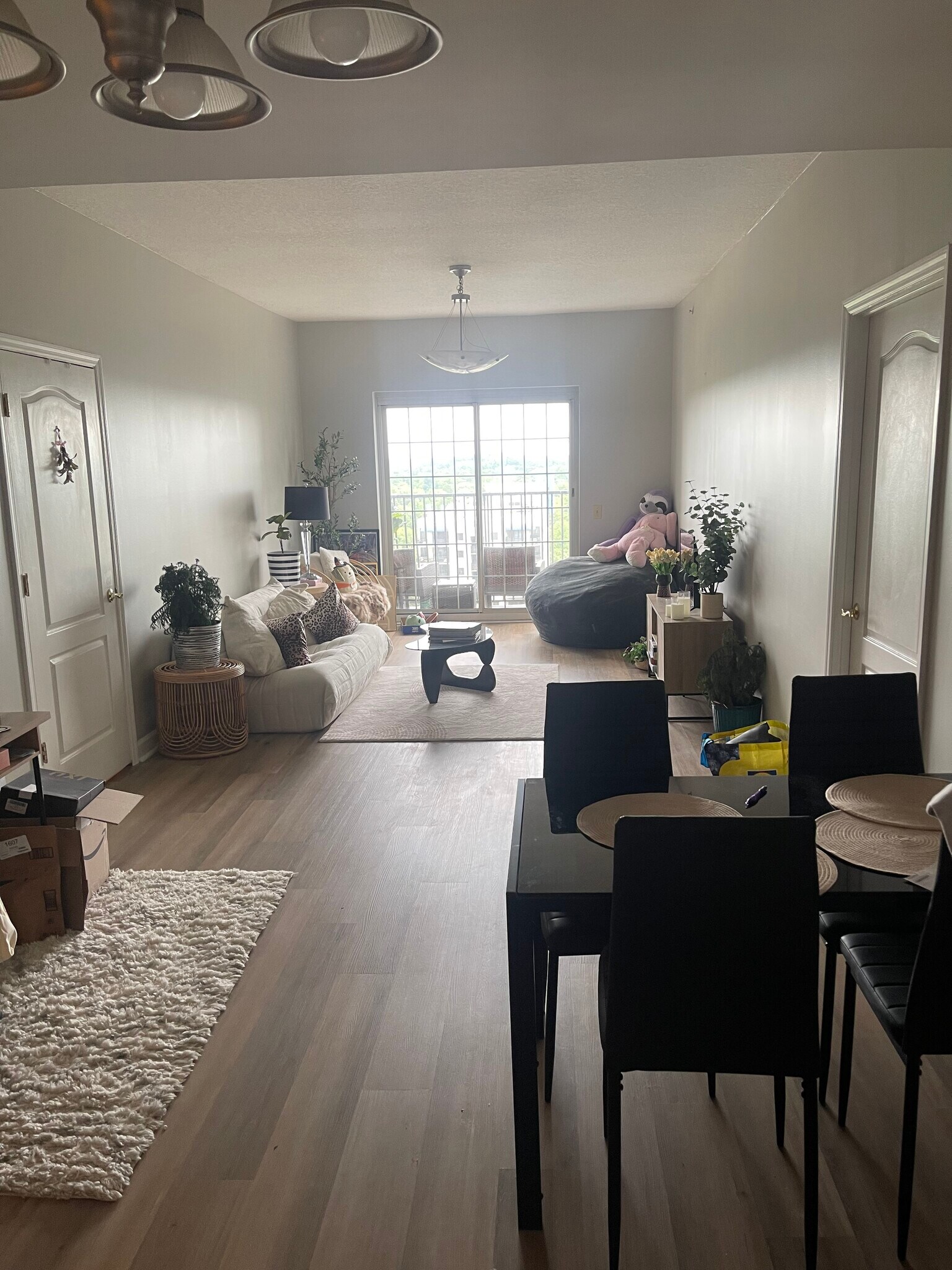 Spacious living room with NEW FLOORS and great sunlight! - 195 14th St NE