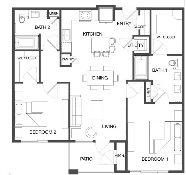 Floorplan - Flatiron LV