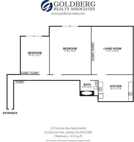 Floorplan - 22 Duncan Avenue Apts