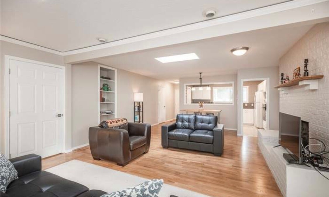 From slider facing the kitchen and dining room - 1319 Gemini St SE