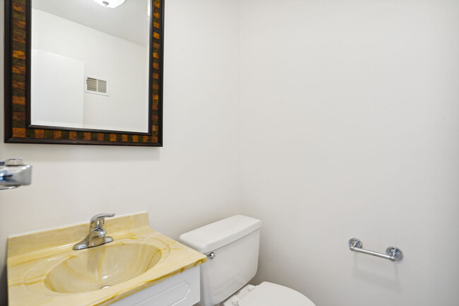 Main level half bathroom! - 8407 Alameda Ct