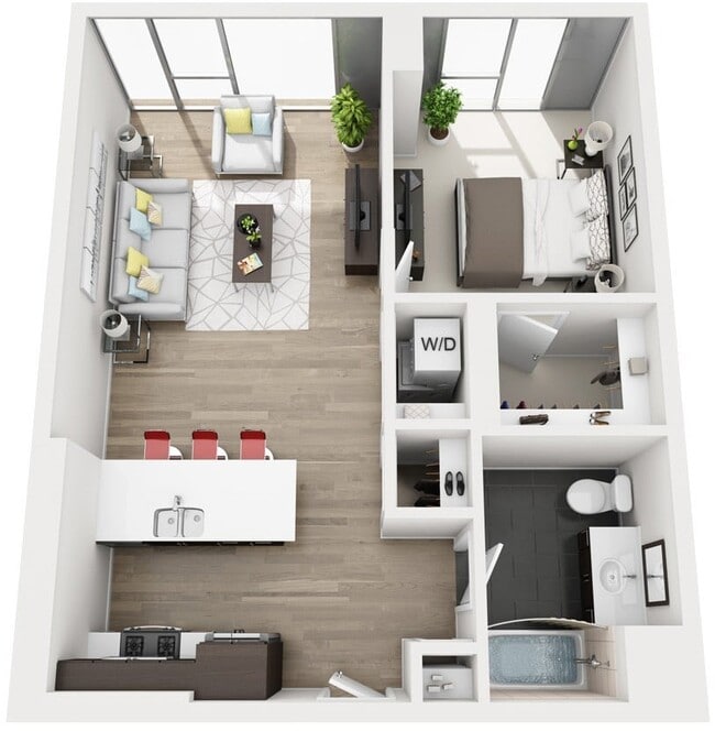 Floorplan - Halsted Flats