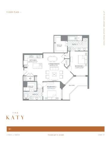 Floorplan - The Katy