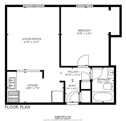 Floorplan - Dayton 45 Apartments