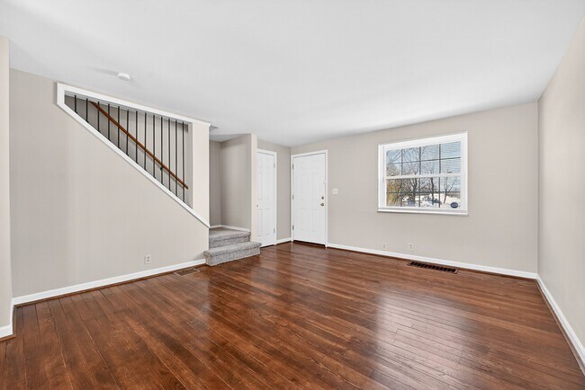 Three Town Living Room - Erie Townhomes