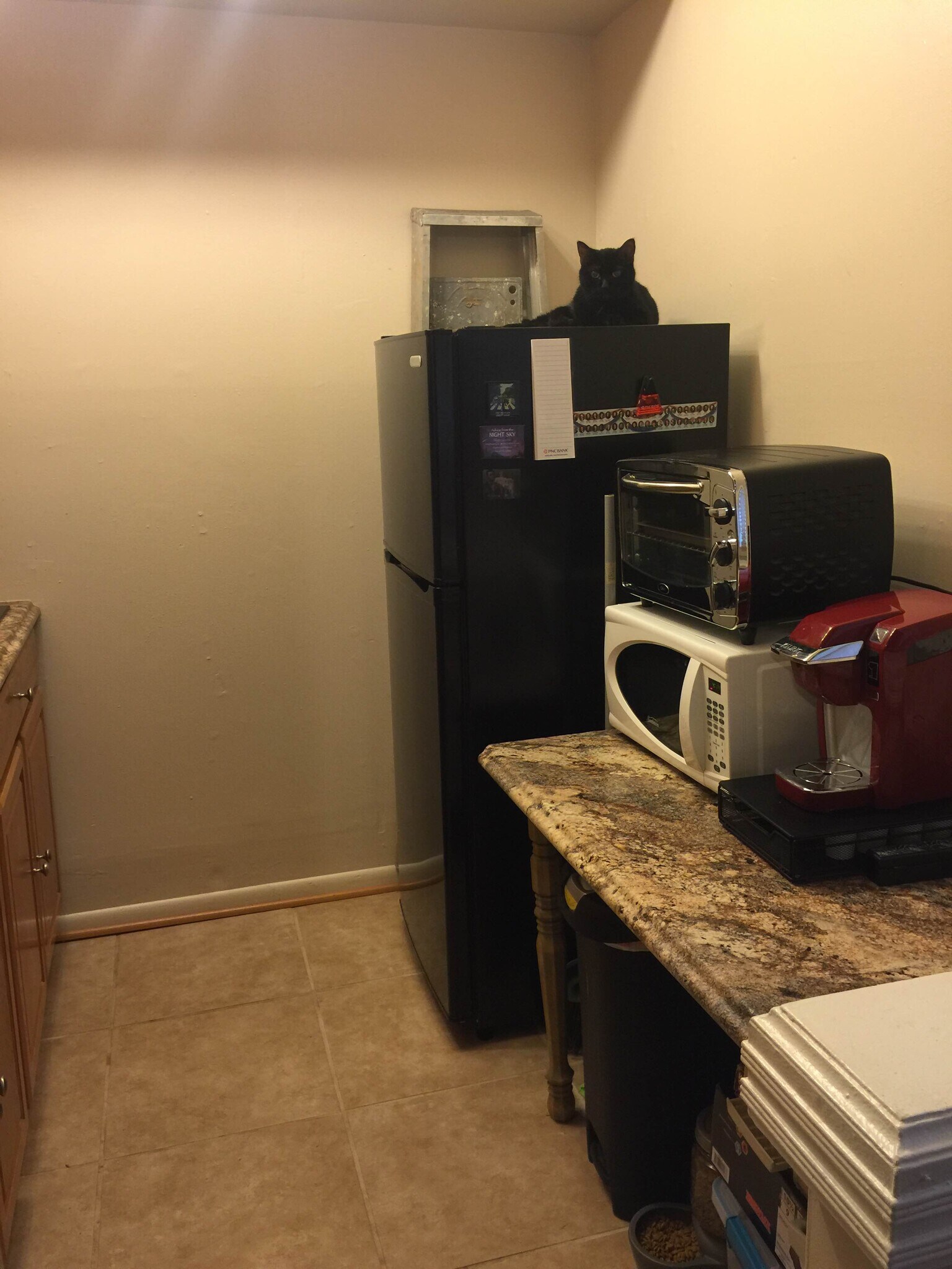 with new refrigerator - 2721 Omisol Rd