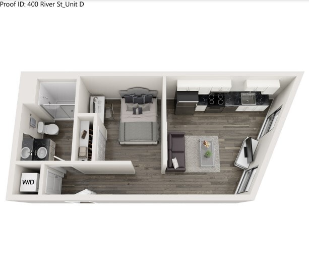 Floorplan - 400 River St