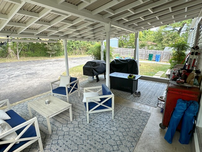 Back Patio - 3745 Morton Dr