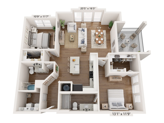 Floorplan - Oak House