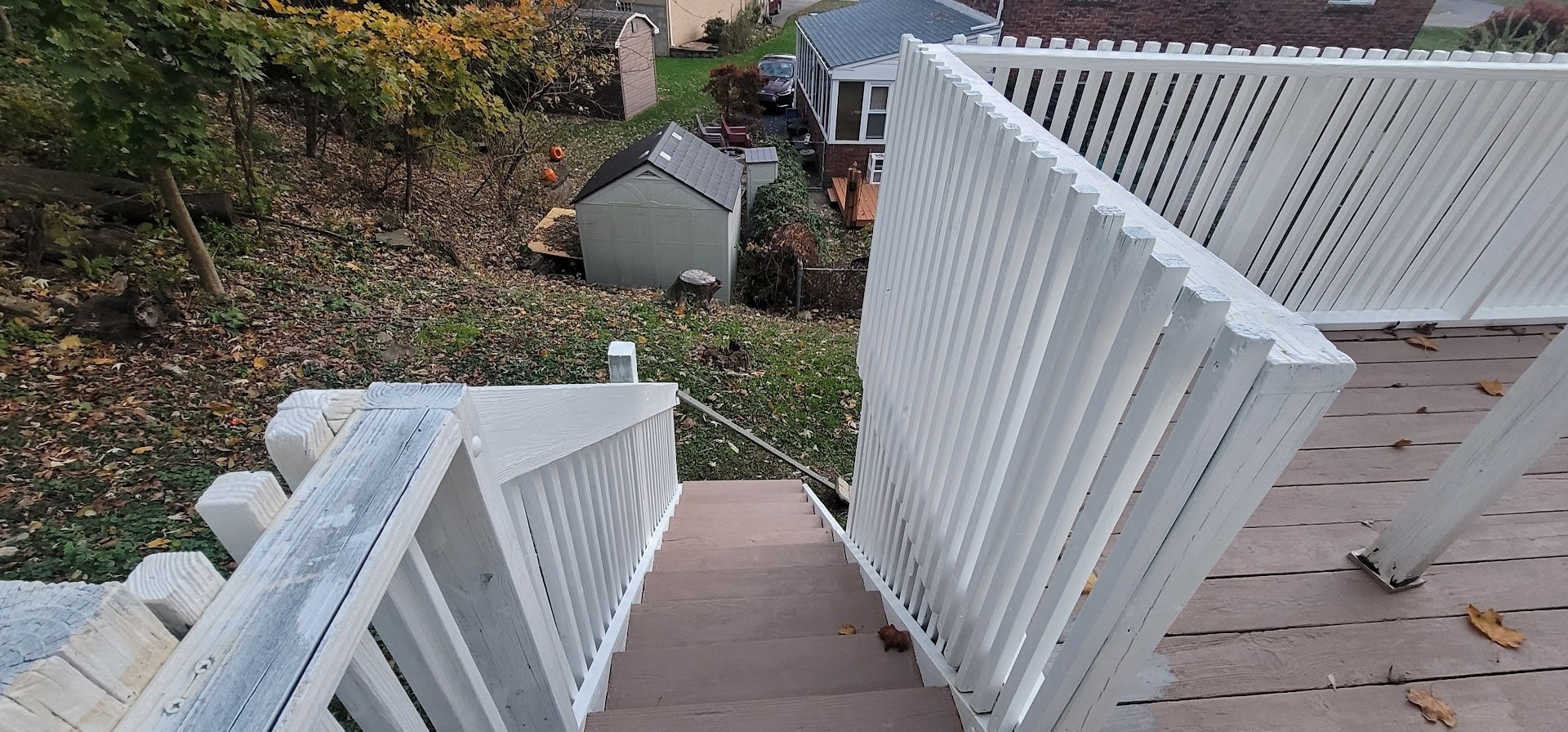 Stairs to backyard - 237 Ingram Ave