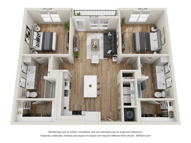 Floorplan - Meridian Cary