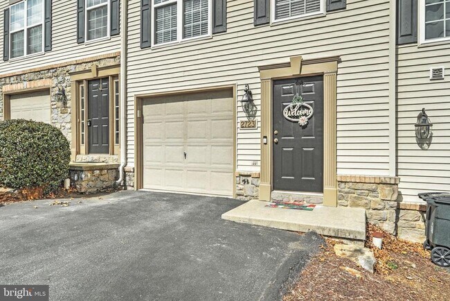 Front Door and Garage - 2723 Foxshire Dr