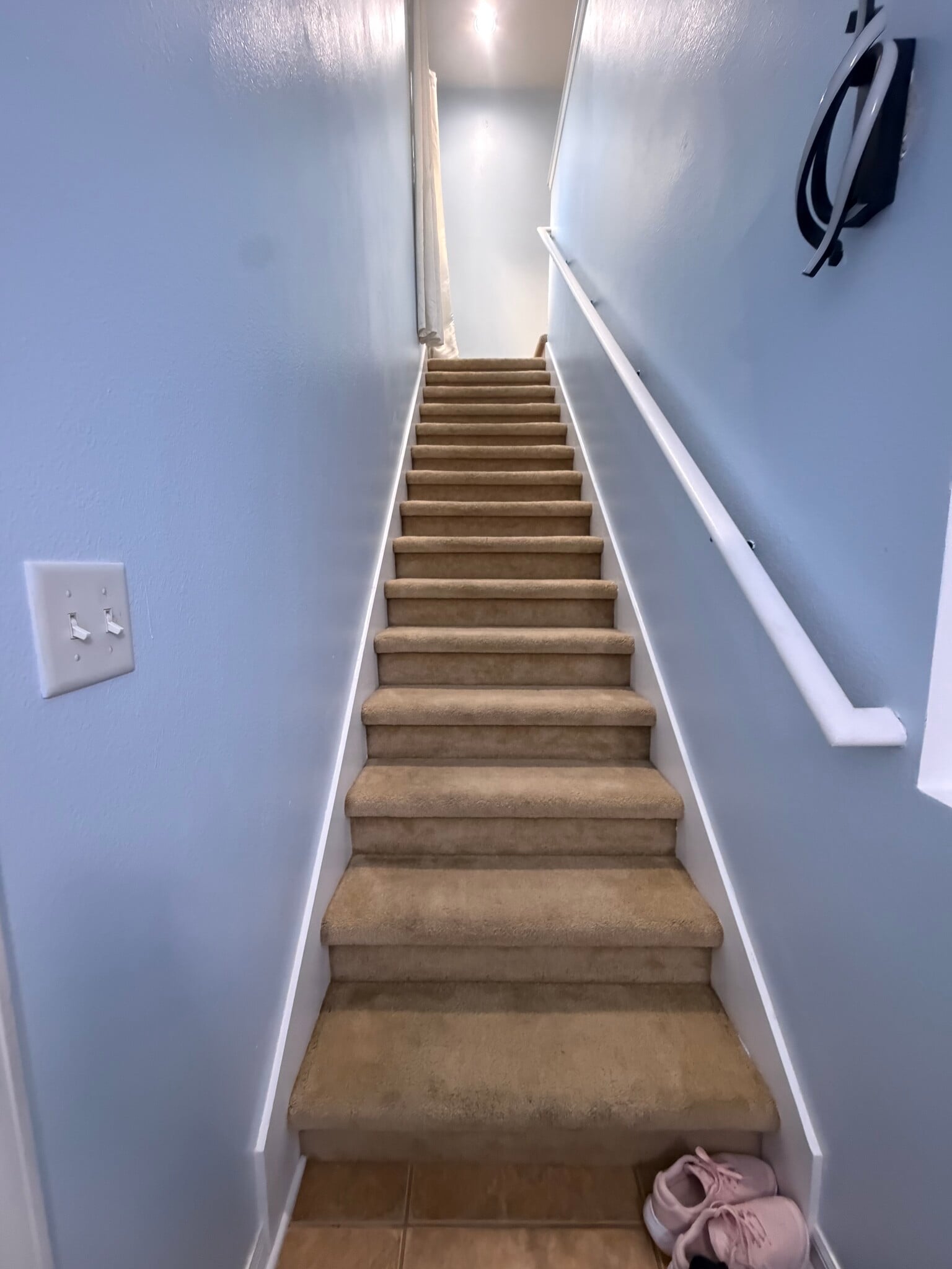 After that, you see the stairs - 16131 Loneoak View Dr