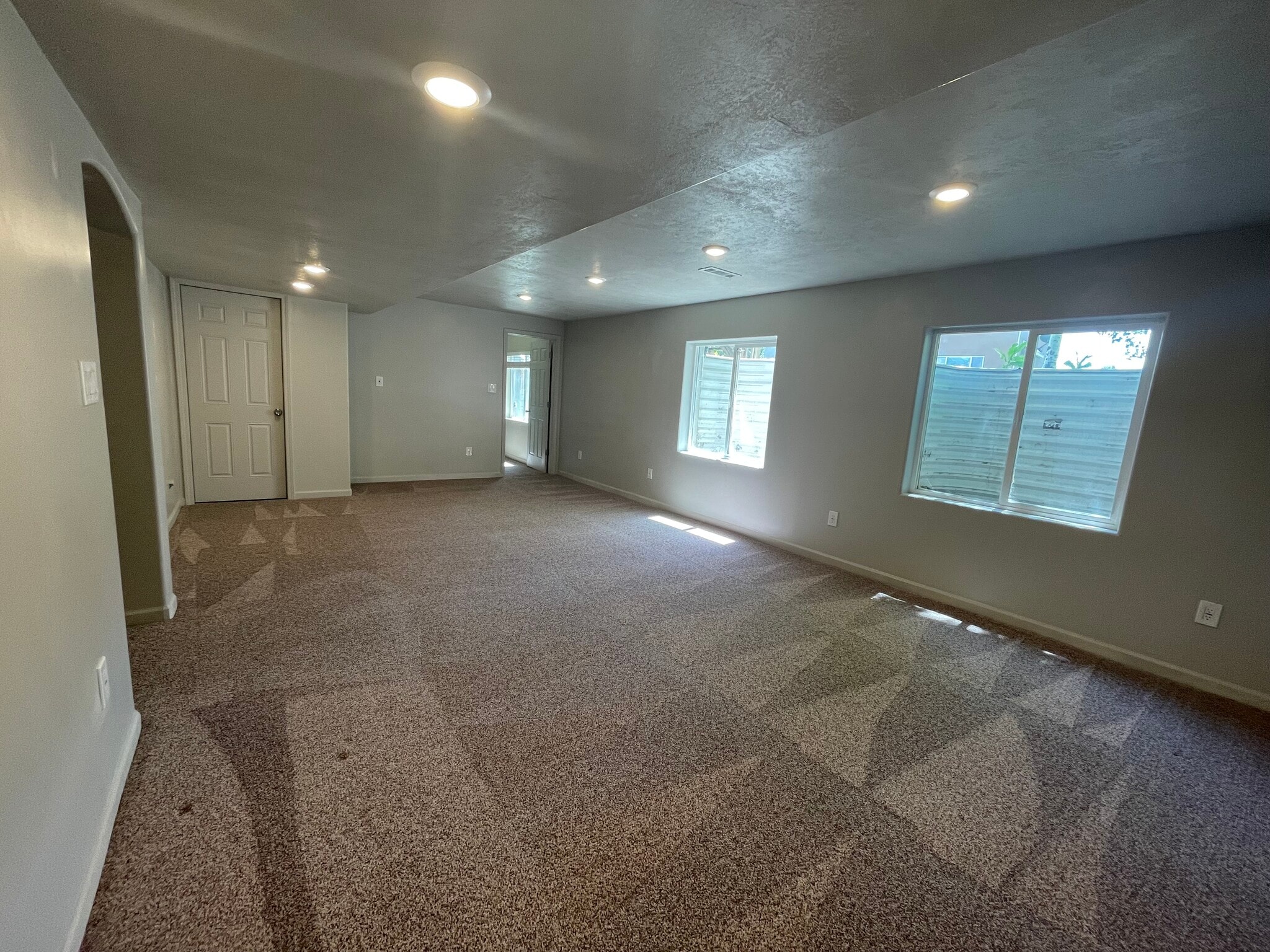 Basement family room - 466 E Apple Grove Ln