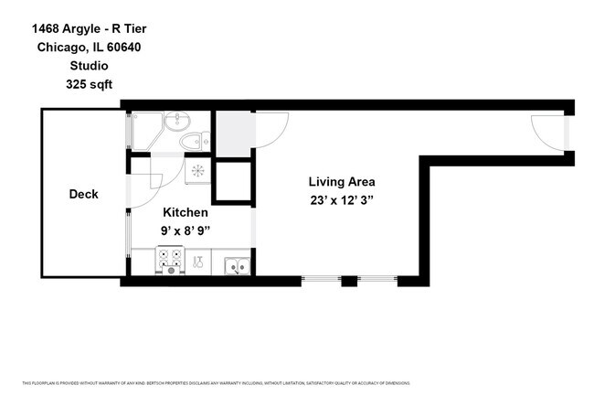 Building Photo - Uptown / Ravenswood - Studio - Deck