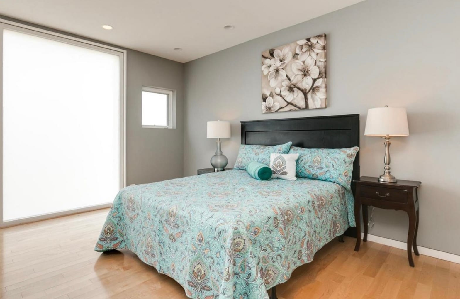 Bedroom 2 staged - 1207 Lamont St NW