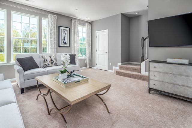 Kitchen Living & Half Bath - 2116 Tobacco Mill St