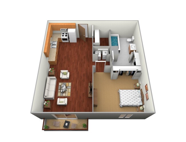 Floorplan - Lakestone Apartments