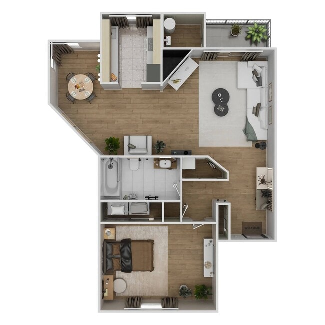 Floorplan - Sycamore Hills Apartments