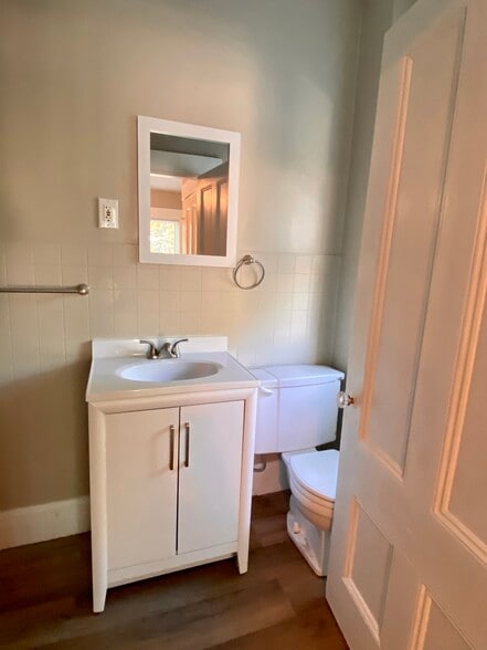 Half Bath off 2nd Bedroom - 193 Pearl St
