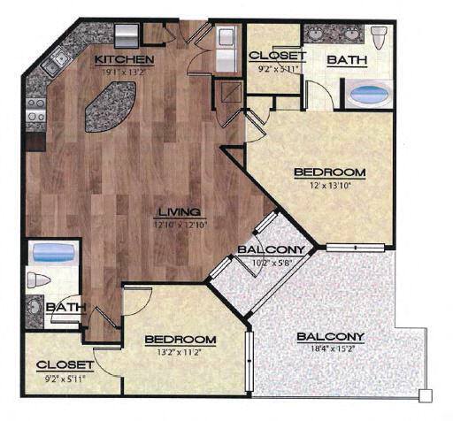 Floorplan - The Rialto
