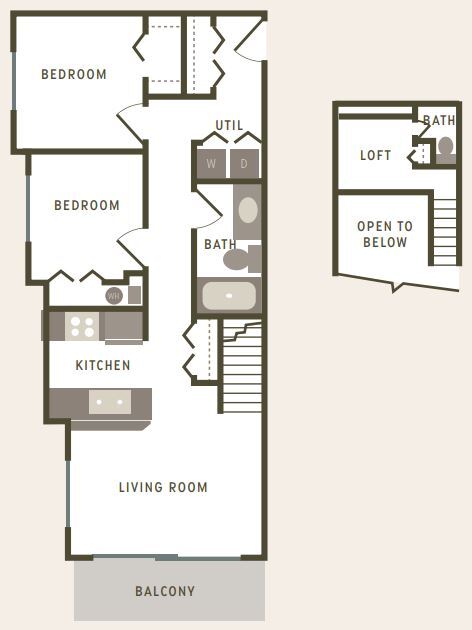 Floorplan - River Walk Apartments