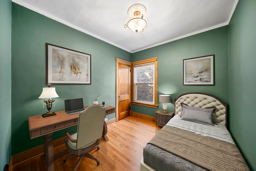 2nd Bedroom View 1 - 5344 N Ashland Ave