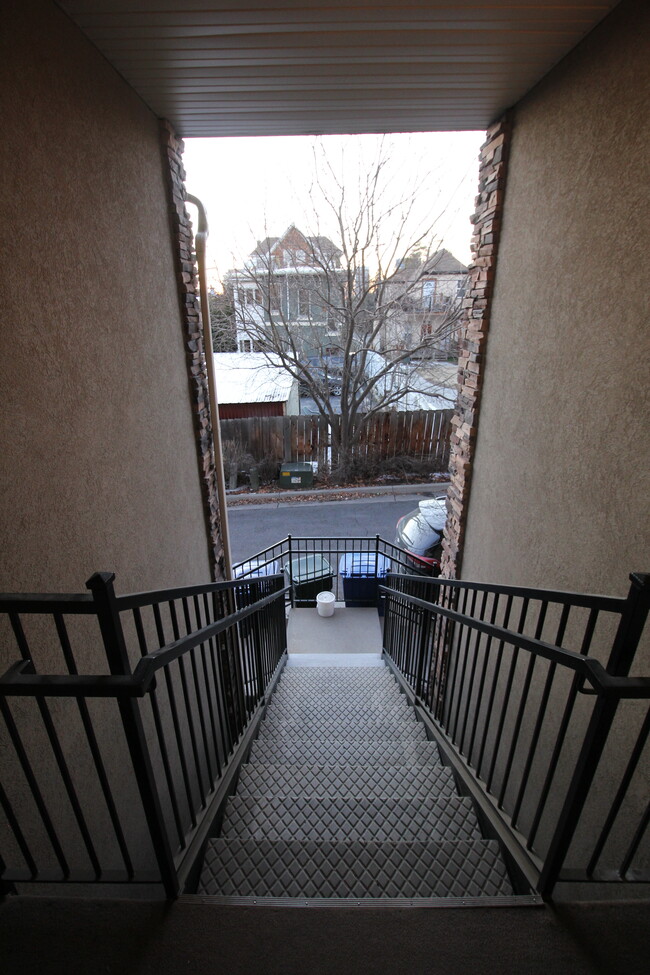Stairs to door - 625 E 200 S