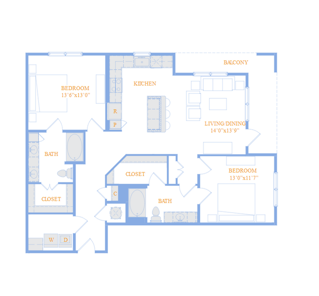 Floorplan - Standard in the Heights